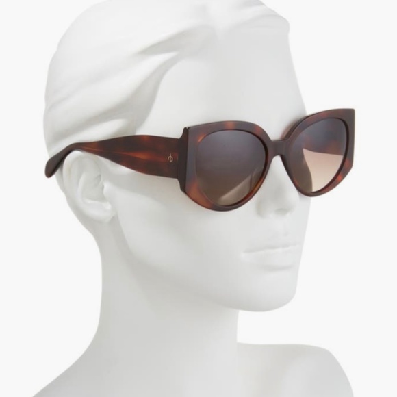Rag & Bone 58mm Round Sunglasses Havana Brown main image 15